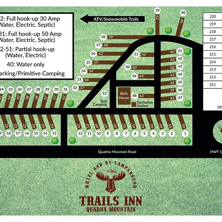 Trails Inn Quadna Mountain Motel & Rv Park Hill City Exterior foto