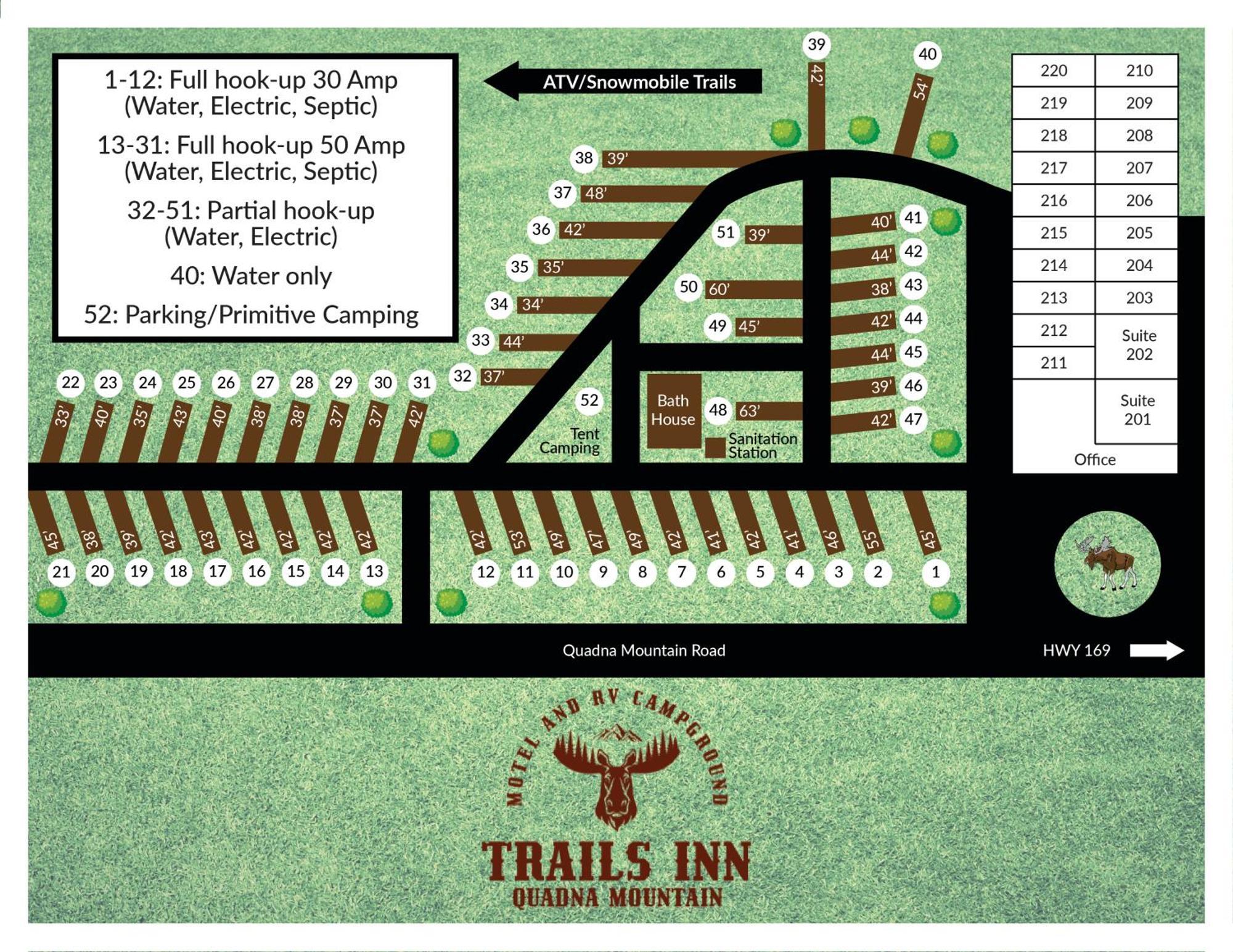 Trails Inn Quadna Mountain Motel & Rv Park Hill City Exterior foto